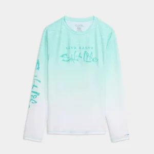 Men’s Current and Catch Fade Perforated SLX Performance Tee
