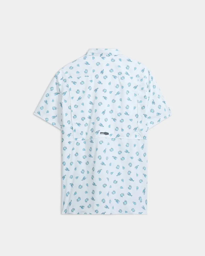 Men's Crustacean Life Woven Shirt - Image 2