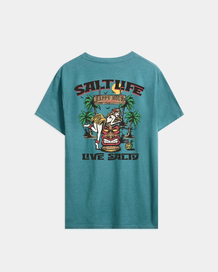 Men’s Tiki Hour Short Sleeve Tee - BIG