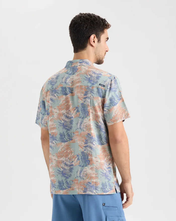 Men’s On Another Holiday Short Sleeve Woven Shirt - Image 4