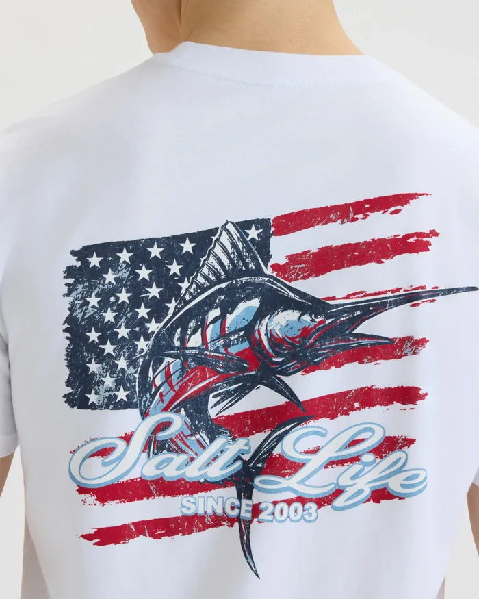 Men’s Marlin Nation 30’s Tee - Image 4