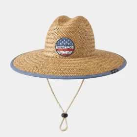 Sea, Stars & Striped Straw Hat