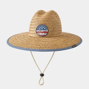 Sea, Stars & Striped Straw Hat