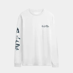 Alternative view of Men’s Liquid Depth Badge Long Sleeve Tee