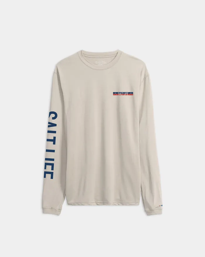 Men’s Tuna Tournament Long Sleeve SLX Performance Tee - Image 7