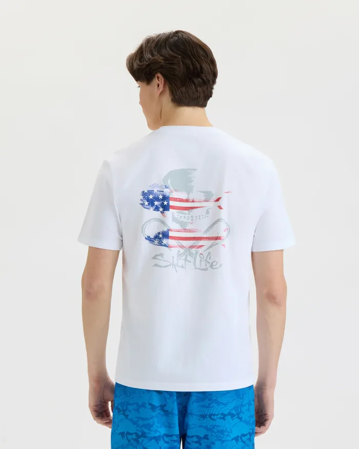 Men’s DBL Americana 30’s Pocket Tee - Image 4