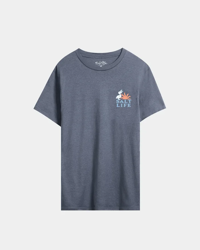 Men’s Pelican Life Salt Wash Tee - Image 2