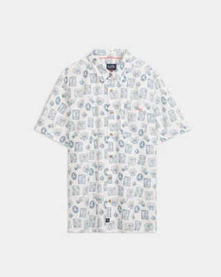Men’s Voyager’s Stamps Performance Woven Shirt