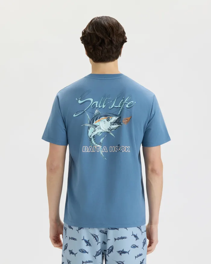 Men’s Tuna Catch 30’s Tee - Image 4