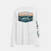 Men’s Liquid Depth Badge Long Sleeve SLX Performance Tee