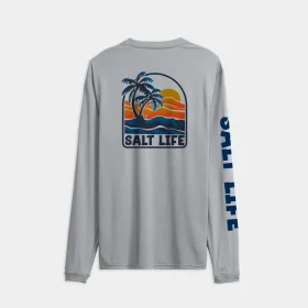 Men’s Salt Life Sunset Long Sleeve SLX Performance Tee