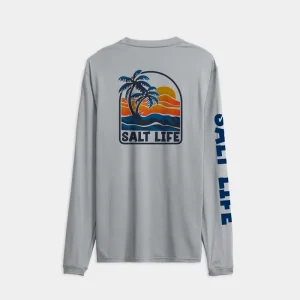 Men’s Salt Life Sunset Long Sleeve SLX Performance Tee