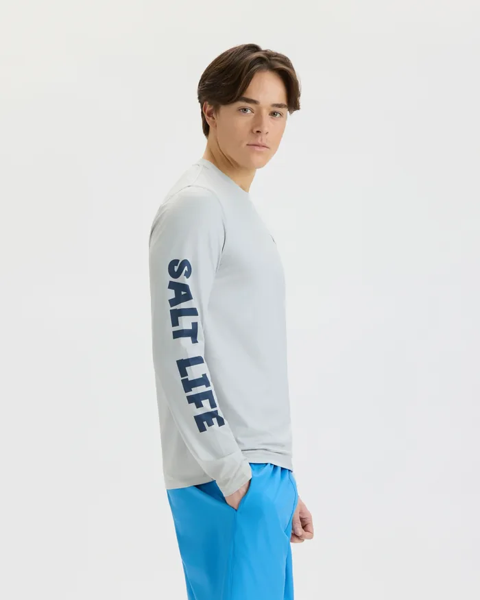Men’s Salt Life Sunset Long Sleeve SLX Performance Tee - Image 3
