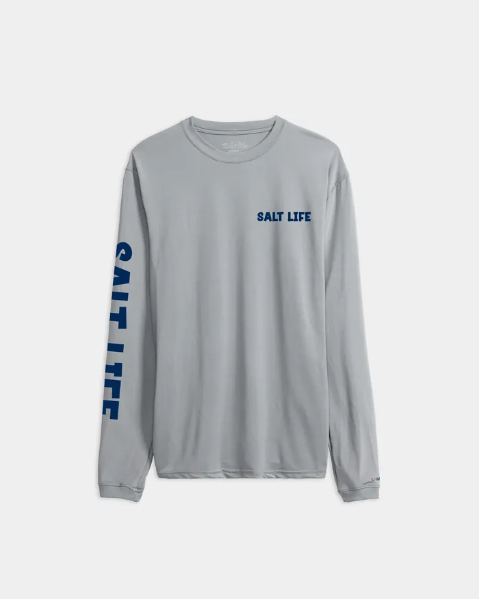 Men’s Salt Life Sunset Long Sleeve SLX Performance Tee - Image 7