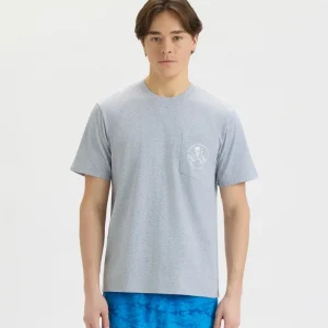 Alternative view of Men's Skull and Poles Short Sleeve Tee