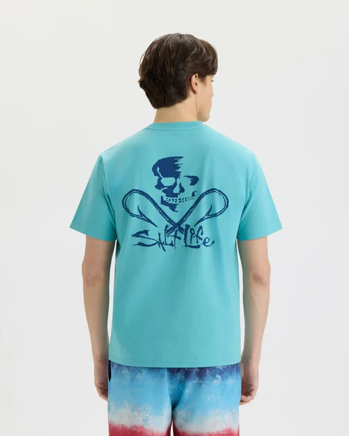 Men's Skull And Hooks Short Sleeve Tee - Image 4
