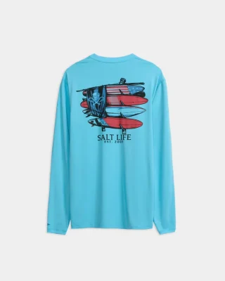 Men's American Quiver Long Sleeve SLX Performance Shirt