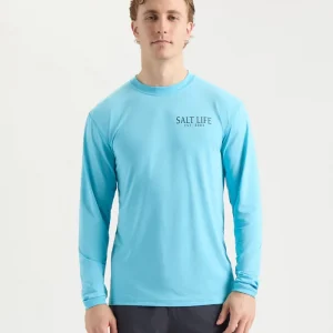 Alternative view of Men's American Quiver Long Sleeve SLX Performance Shirt