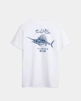 Men's Sailfish N' Bones FLORIDA Short Sleeve Shirt