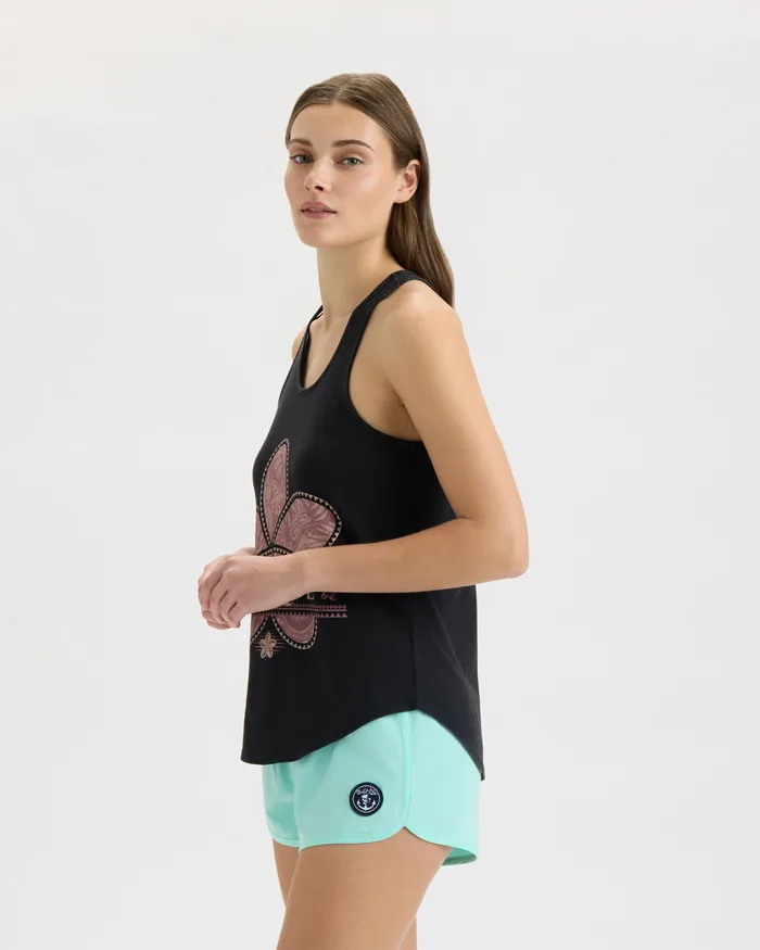 Women’s Frangipani Racer Back Tank - Image 3
