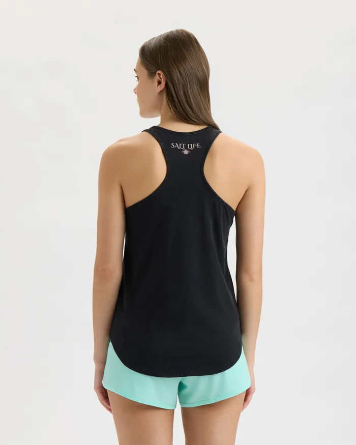 Women’s Frangipani Racer Back Tank - Image 4