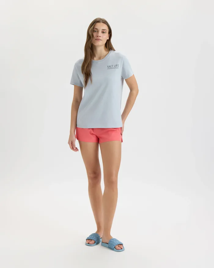 Women’s Tropical Retreat Salt Wash Tee - Image 6
