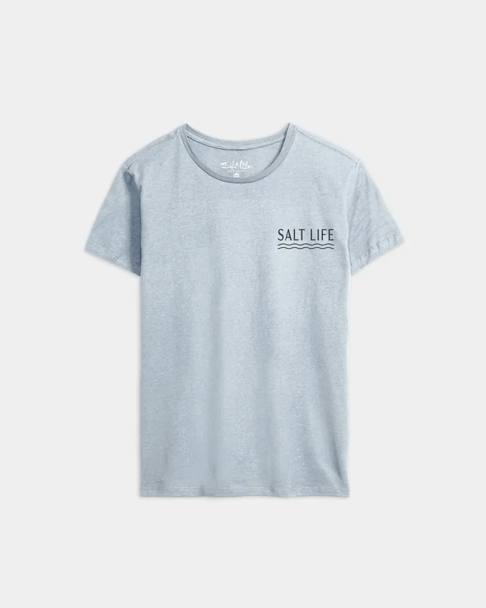 Women’s Tropical Retreat Salt Wash Tee - Image 7