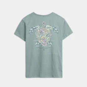 Women’s Floral Turtle Original Tee