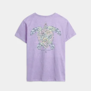 Women’s Floral Turtle Original Tee