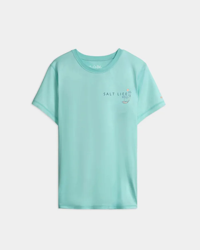 Women’s Go Fish Tuna Performance Short Sleeve Tee - Image 7