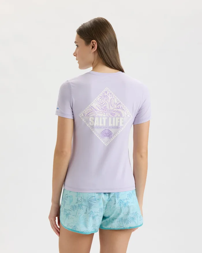 Women’s Tribal Salt Badge SLX Performance Short Sleeve Tee - Image 4