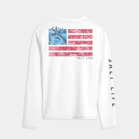 Women’s Coral Life Flag SLX Performance Long Sleeve Tee