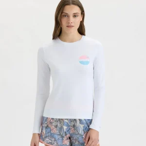 Alternative view of Women’s Coral Life Flag SLX Performance Long Sleeve Tee