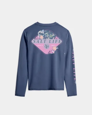 Women’s Salty Marlin Badge SLX Performance Long Sleeve Tee