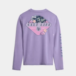 Women’s Salty Marlin Badge SLX Performance Long Sleeve Tee