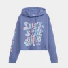 Women's Salty Mind Cropped Hoodie