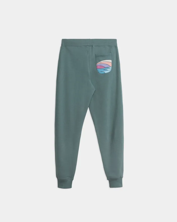Women's Saltsations Ocean Washed Fleece Joggers - Image 2