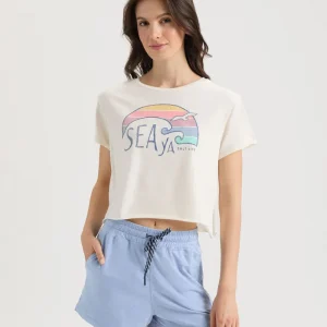 Alternative view of Women's Sea Ya Cropped Tee