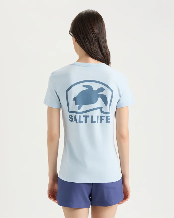 Women's Pro Salt Turtle Short Sleeve Shirt - Image 3