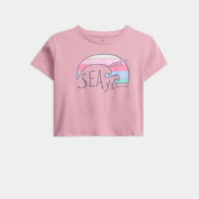 Women's Sea Ya Cropped Tee