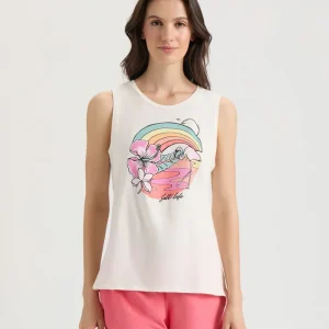 Alternative view of Women's Flamingo Row Tank Top