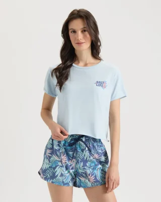 Women's Swell Day Cropped Shirt