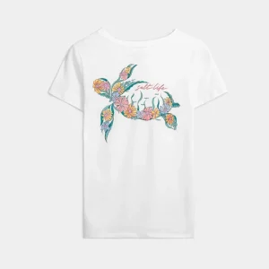 Women's Honu V-Neck Short Sleeve Shirt