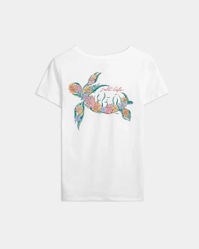 Women's Honu V-Neck Short Sleeve Shirt
