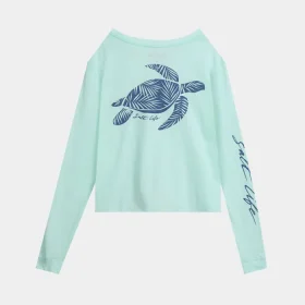 Women’s Sea Cruiser Cropped Long Sleeve Shirt