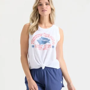 Alternative view of Women's Protect Our Seas Tank Top
