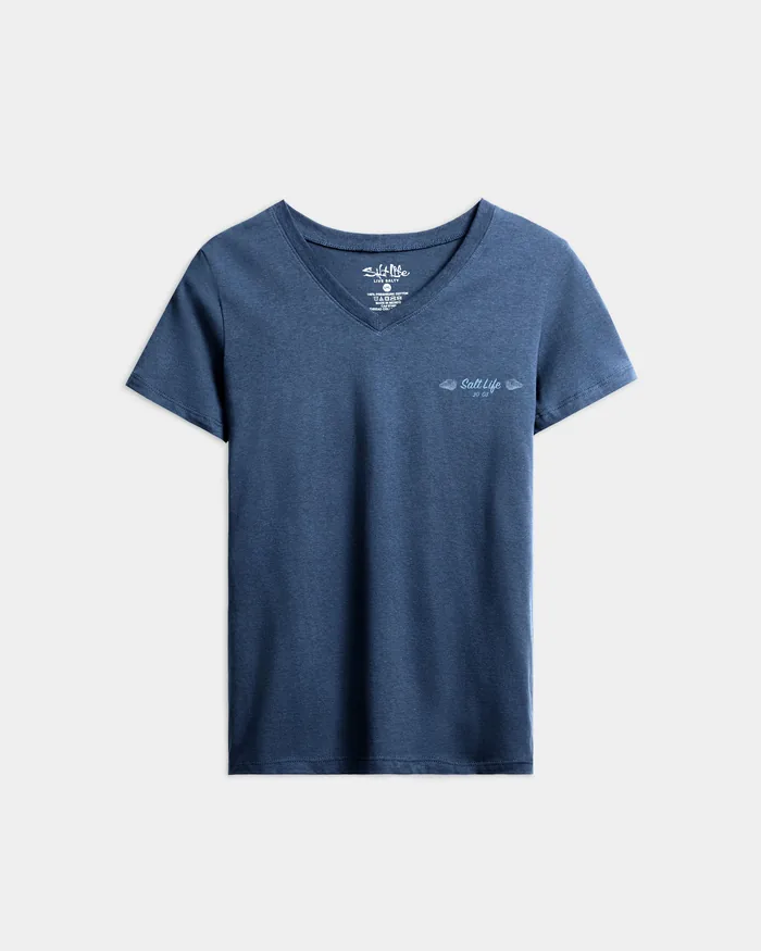 Women’s Aquarium Turtle Short Sleeve Tee - Image 2