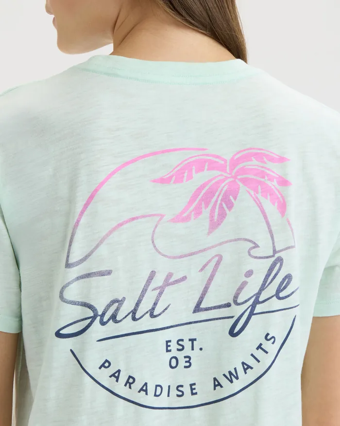 Women’s Smooth Paradise Boyfriend Tee - Image 4