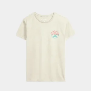 Alternative view of Women’s Awaiting Paradise Salt Wash Tee
