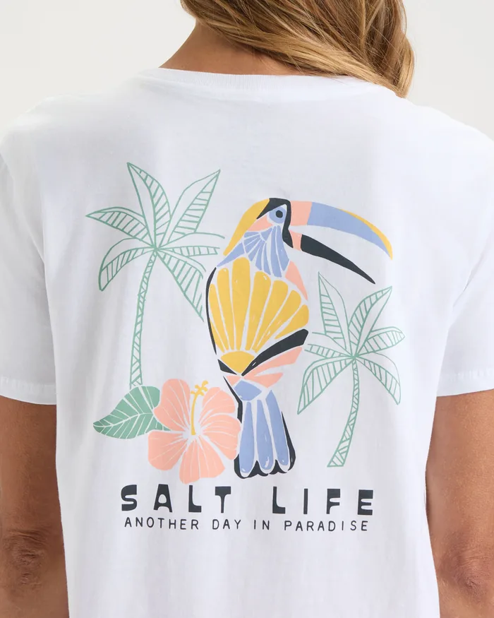 Women’s Toucan Palms Short Sleeve Tee - Image 5